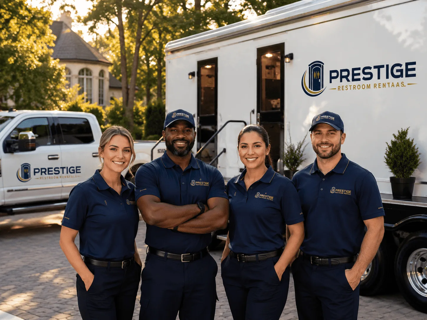 Trusted Luxury Portable Restrooms company in Mount Hope, OH